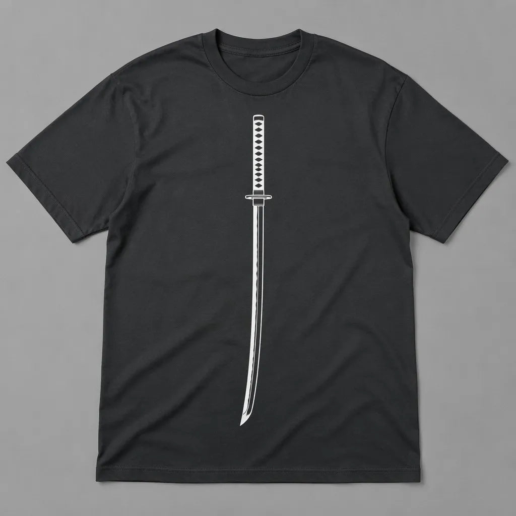 Charcoal Katana Tee