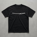 Black Katana Oversized Tee