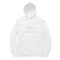 White Calligraphy Premium Hoodie