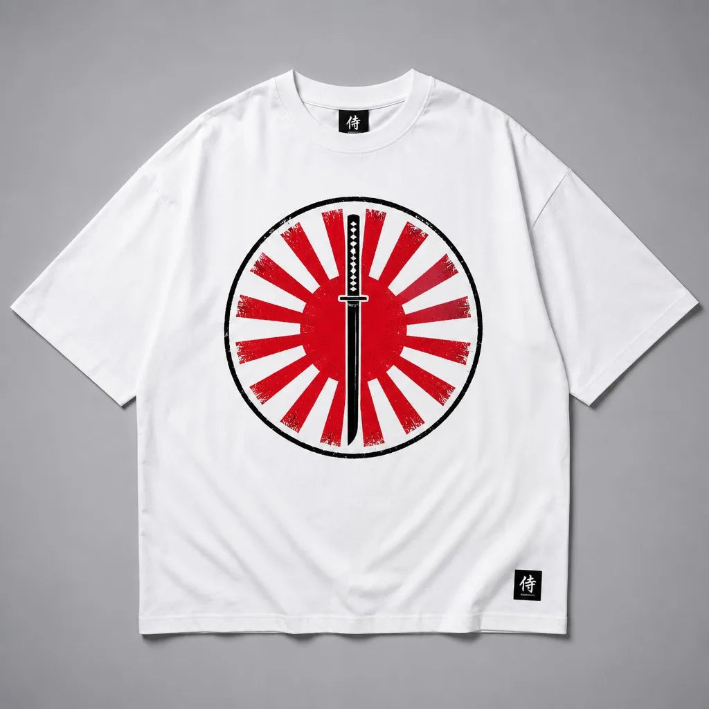 Rising Sun Katana Oversized Tee